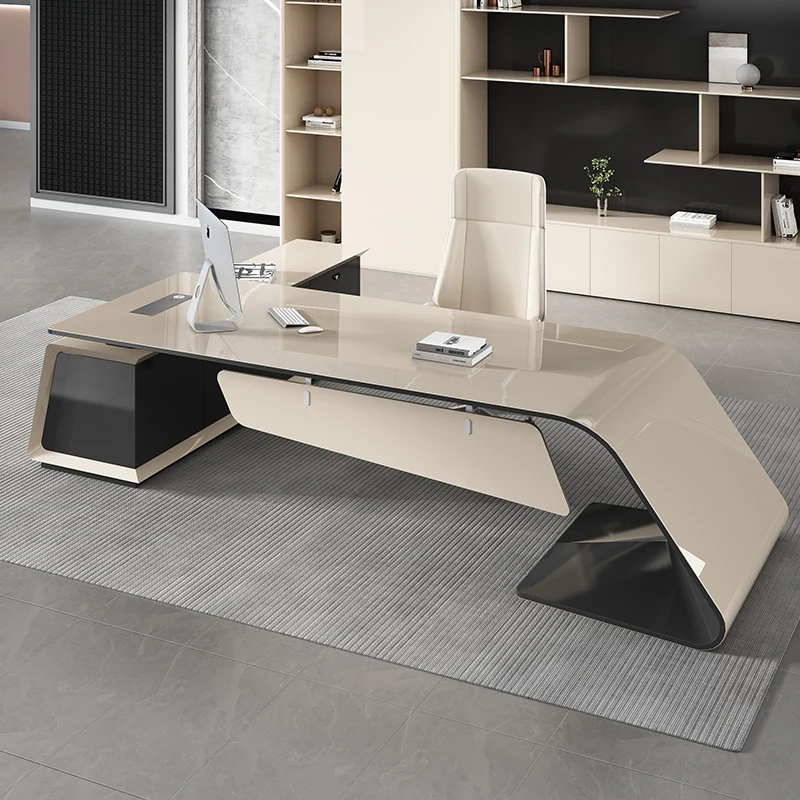 Modern Computer Office Desk Conference Storage Executive Standing Office Desk Display Crafts Mesa Ordenador Trendy Furniture