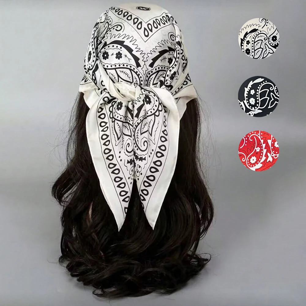 Ascot Neck Scarf - 70CM Oversized Hip Hop Neck Scarf