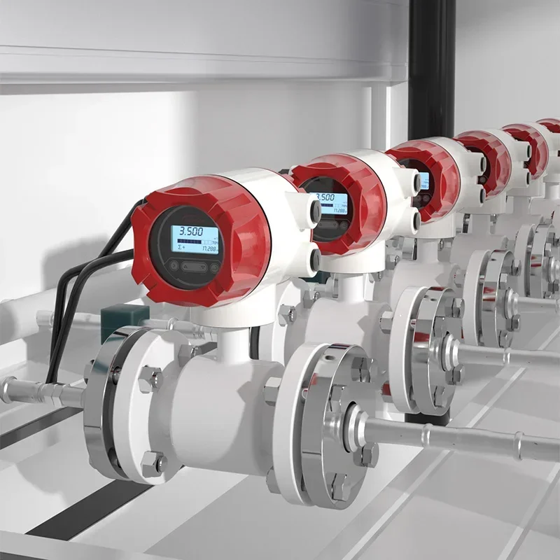 

Plus Discount Sewage Split Electromagnetic magnetic flow meter With IP68 water-proof water flowmeter