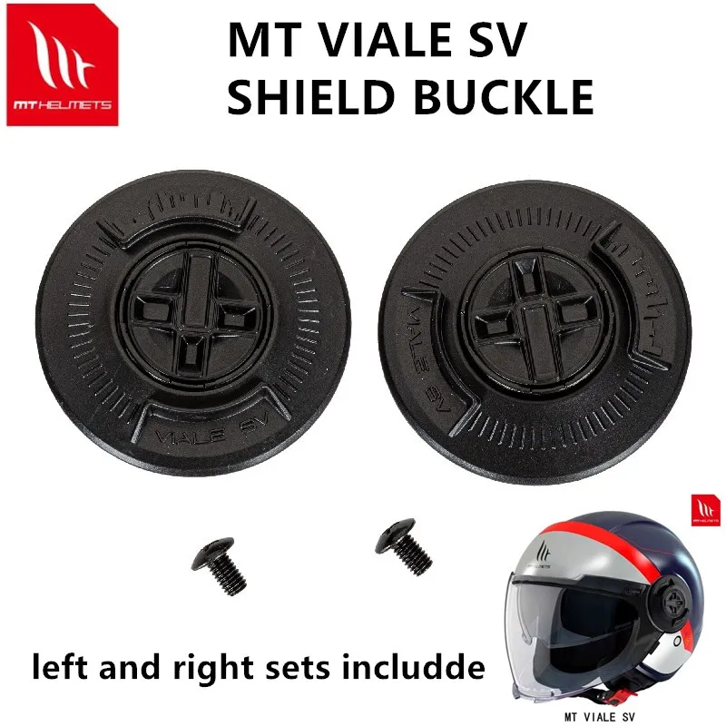 MT VIALE SV helmet parts for shield buckle and internal sun visor hold parts hold plate original MT accessories