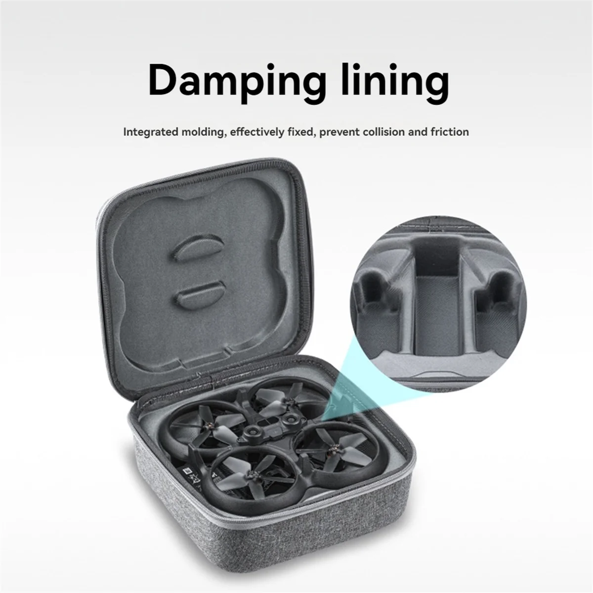 Tas Tangan Penyimpanan untuk Avata 2 Tas Jinjing Keras untuk Avata 2 Body Drone Tas Penyimpanan Perjalanan Portabel