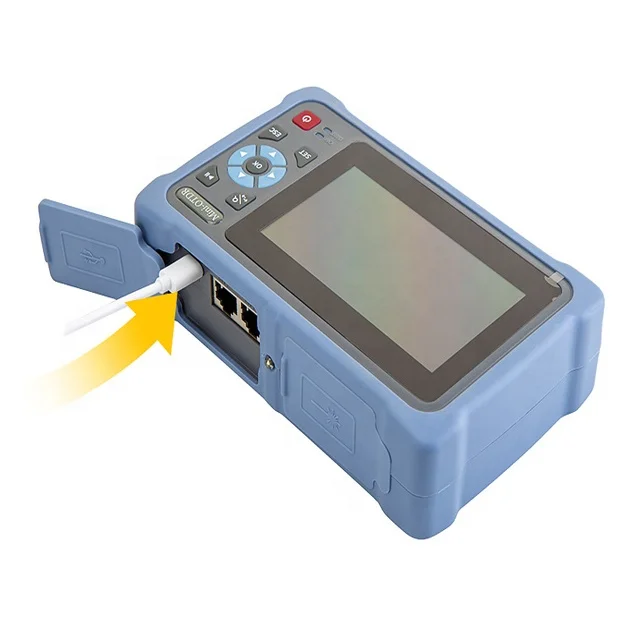 ミニOTDR 100km 26/24dB Pon Otdr-400D 光ファイバ反射率計 1310/1550/1490nm メーターテスター マルチモードマシン OTDR