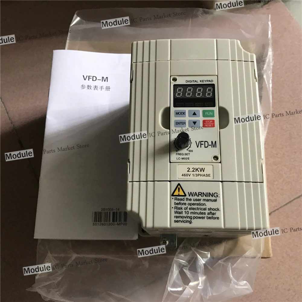 VFD022M43B 380V 2.2KW 5A New and original