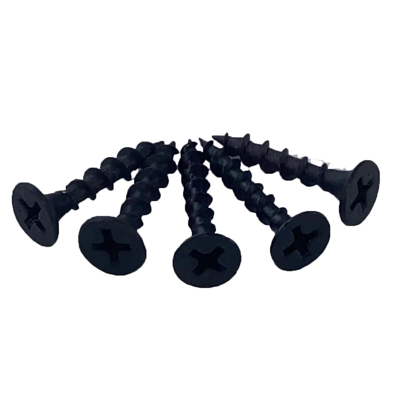 

supply Phosphated Bugle Head drywall Self Tapping Screw plasterboard 25mm Black Coarse Thread wood Screws