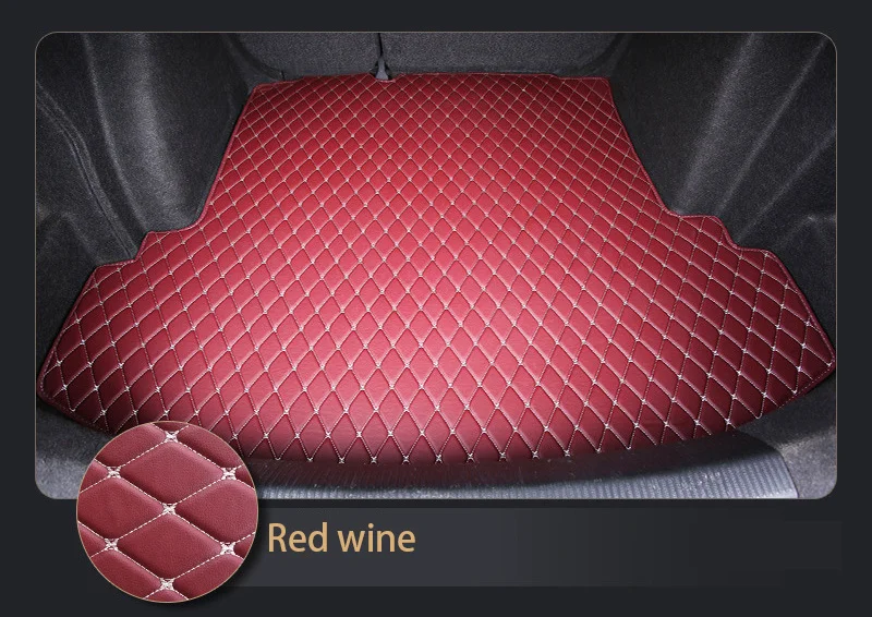Kofferraum matte für BMW X5 F15 Five seats 2014 2015 2016 2017 2018 Cargo Liner Teppich Innen zubehör Abdeckung – Detail 9