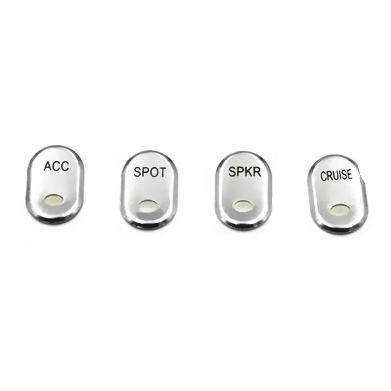 Motorcycle Brushed Rocker Panel Switch Covers For Harey Electra Road Glide FLHTCU FLHTK FLHTCUSE FLTR FLTRU 1996-2013
