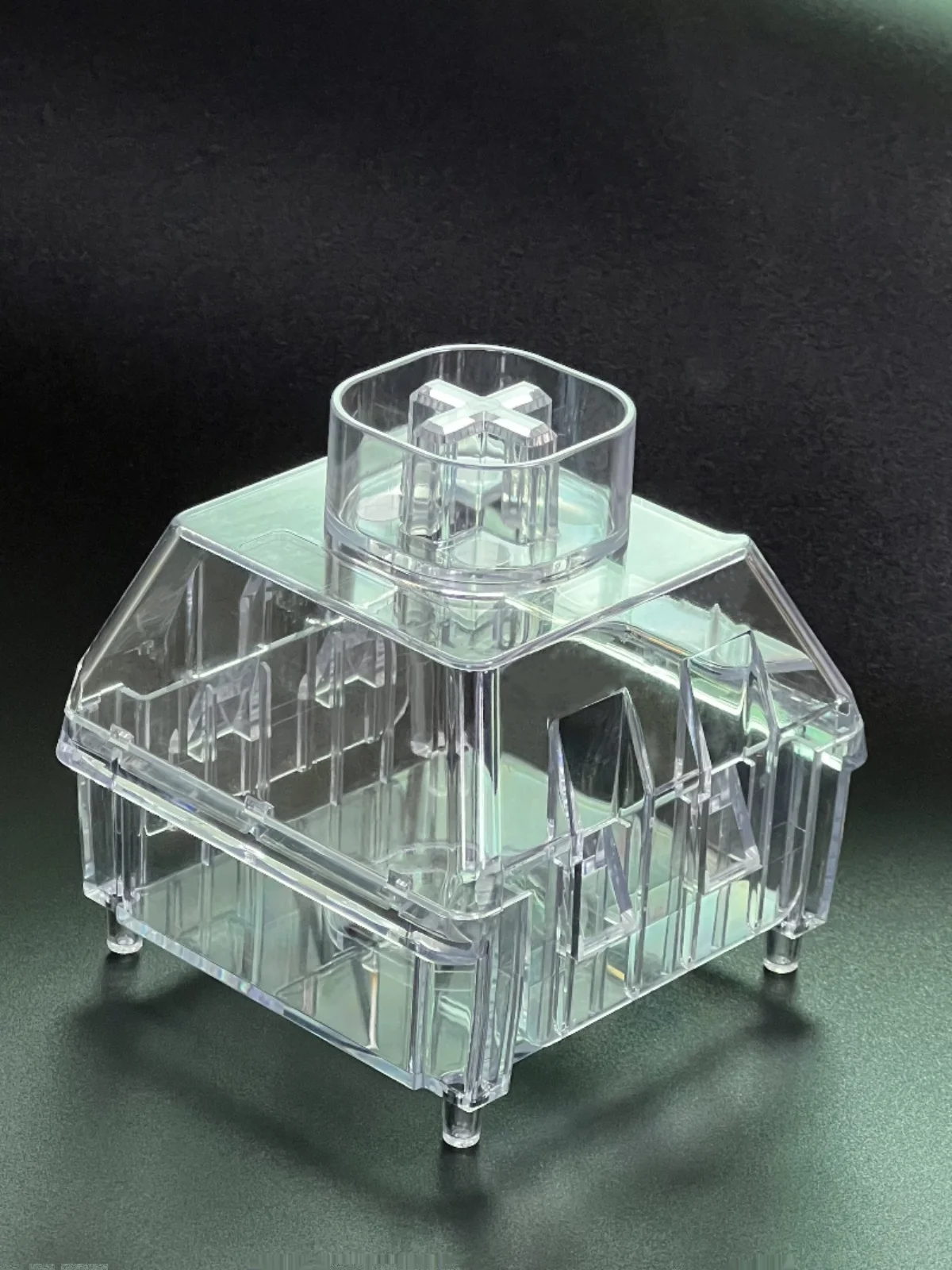 Large Le Mechanical Keyboard Switch Storage Box PC Material High Transparency High Capaci Can Accommodate 70 Switches