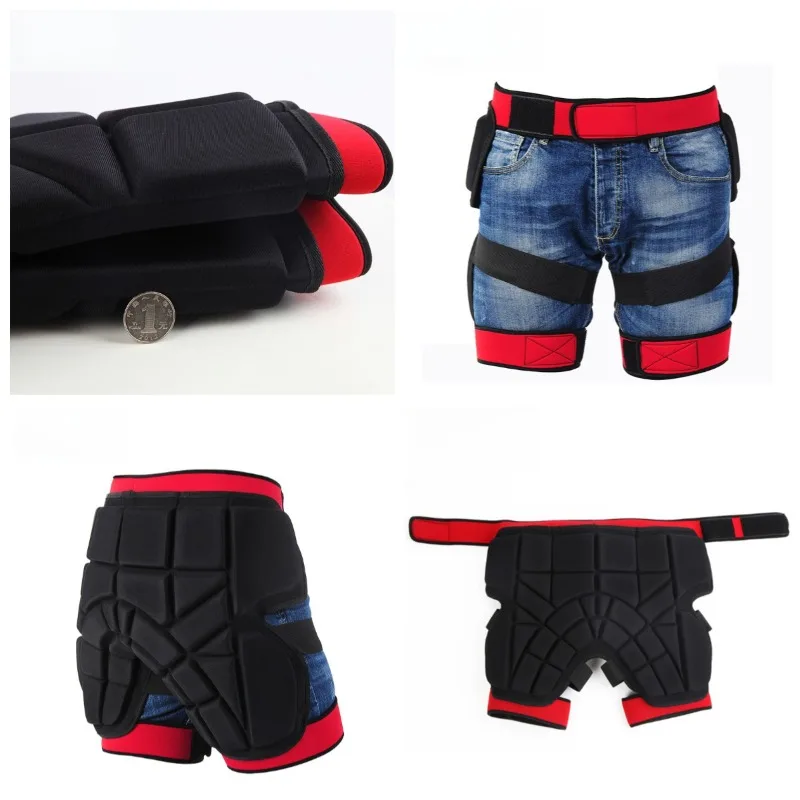 SULAITE Motorcycle Shorts Skating Hip protector Motocross Hip Paddeds Skiing Snowboard Shorts Protective Gear accessories