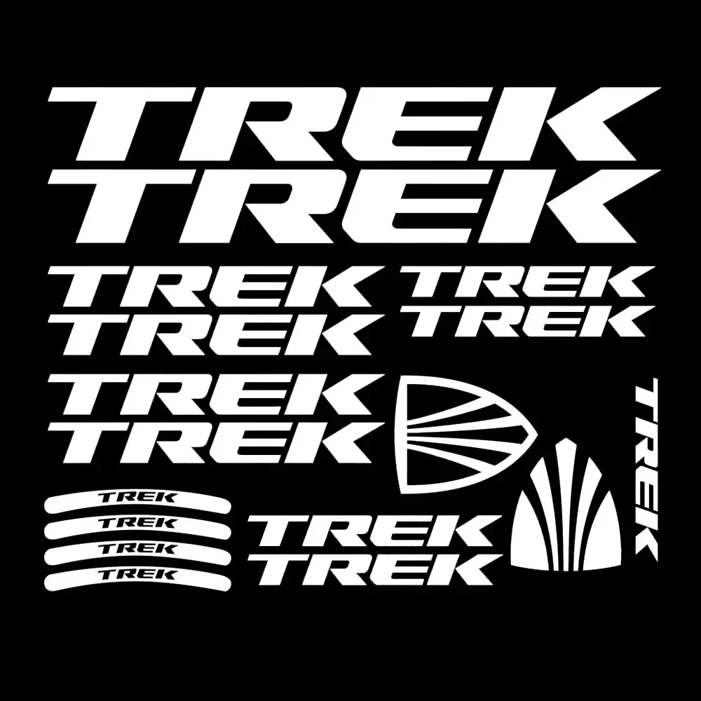 Personality ForTREK Bike Sticker Bike Tuning Wheel Rim Decal  Cycle Logo Badge Waterproof Sunscreen Painted , 24cm