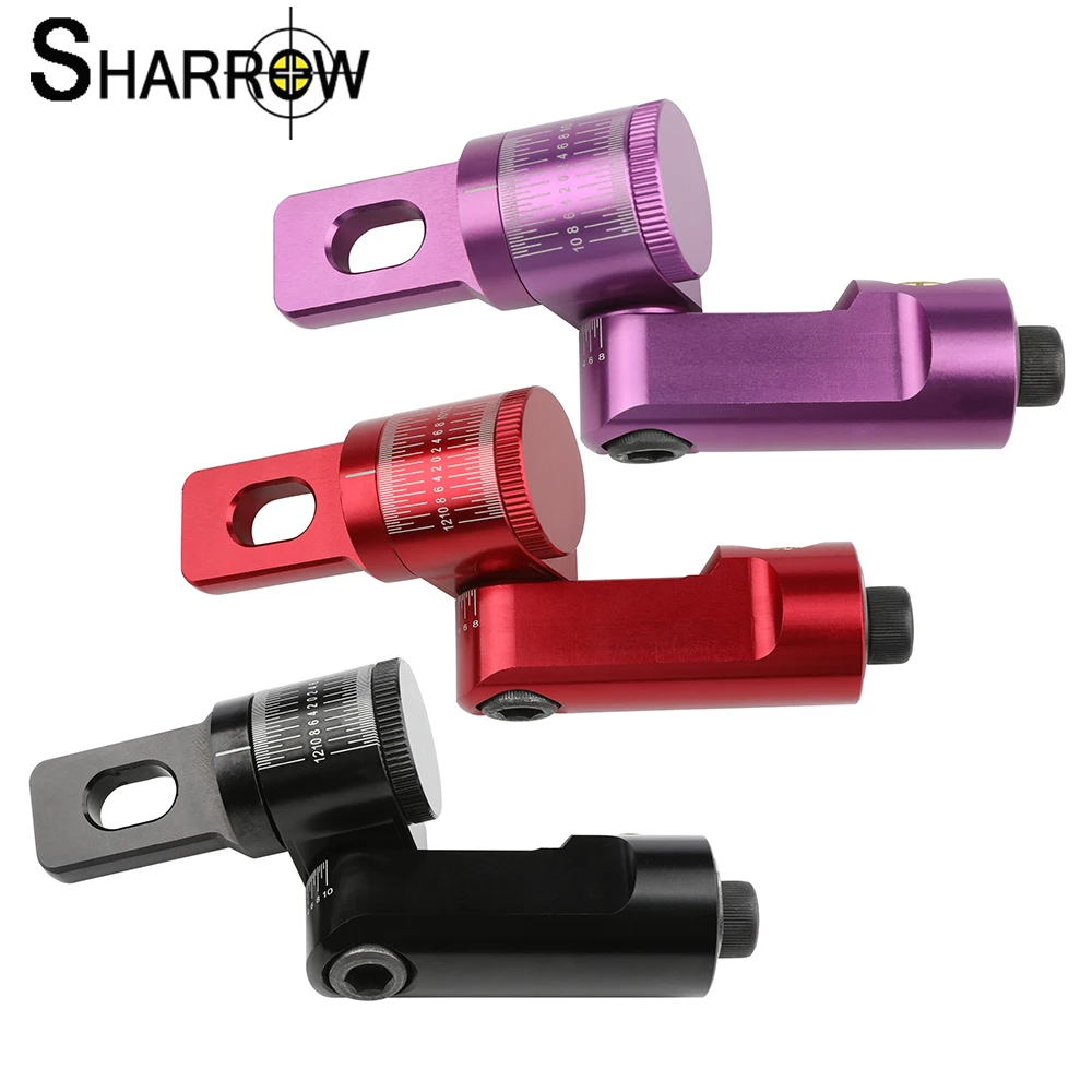 Archery Single Side Adjustable V Bar Compound Bow Adapter Shock Absorption Stabilizer Shooting Accessories