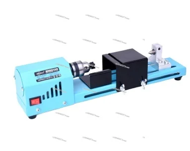 DC12-24V 150W Miniature Buddha Pearl Lathe Beads Machine DIY Woodworking Buddha Pearl Lathe Machine Drill Rotary Tool Mini Lathe