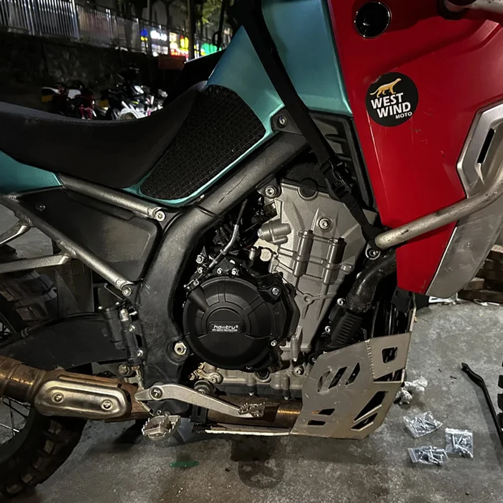 Für KOVE 800X800 X RALLY 800X ADV Super Adventure 2023-2024 + Motorrad Motor Abdeckung Sets Motorhaube Schutz motor Abdeckung