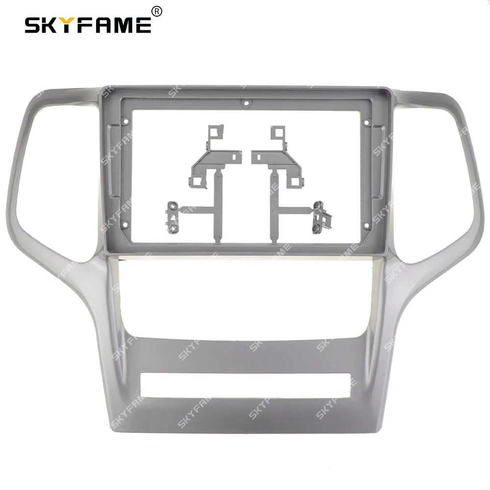 SKYFAME إطار السيارة فآسيا محول Canbus صندوق فك أندرويد راديو داش تركيب لوحة عدة ل جيب جراند شيروكي RST Laredo