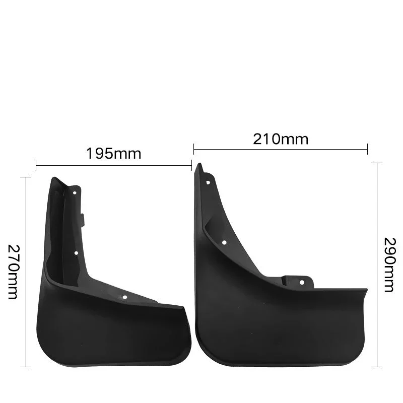 Auto Accessories For Audi Q5 2018~2020 80A Lining Car Fender Anti-sand Splash Mud Guard Skin Punch-free Installation Car Tools