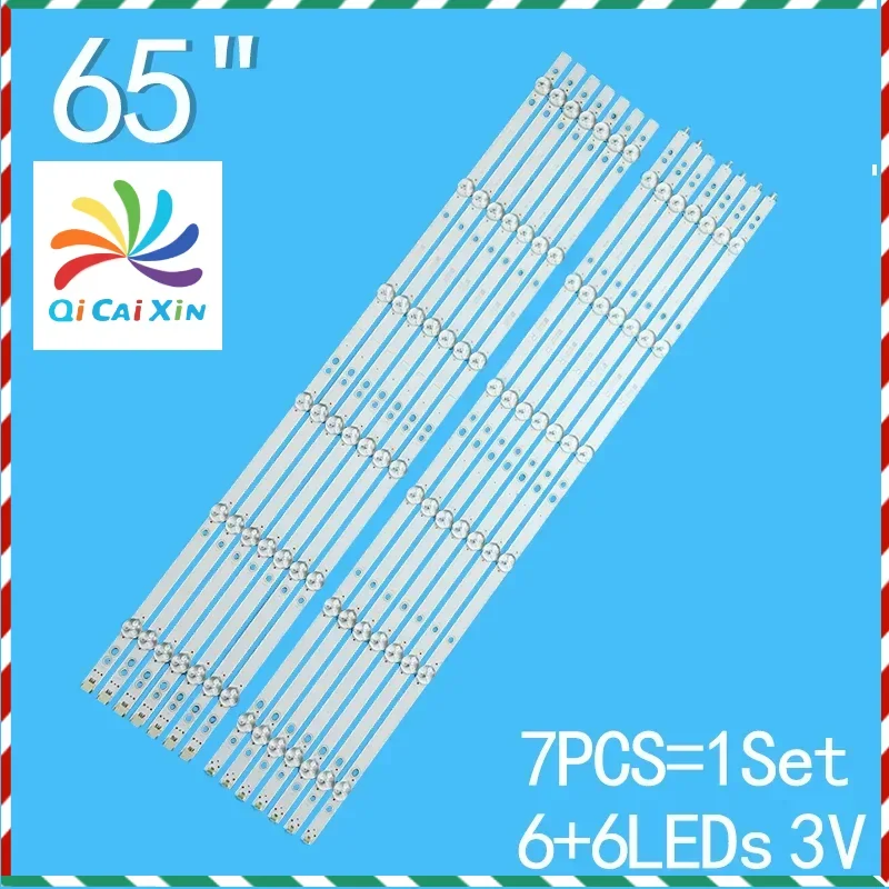 

LED Backlight strip for 65PUS6523 65PUS6162/12 65PUS6262 65PUS6412 65PUS6703 65PUS6753 65PUS7303 65PUS6503 65PUS6723 LB65047 V1