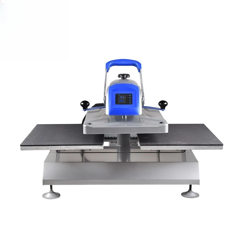 

40x50cm Manual Double Station T-Shirt Garment Pattern DIY Printing Heat Transfer Hot Stamping Machine