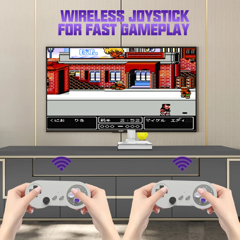 لوحة ألعاب لاسلكية مع جهاز تحكم للألعاب الروك ، عصا تحكم مزدوجة ، SNPRO ، SF2000 ، SF900 ، SN-PLUS ، SG800 ، Y2 ، SG ، SG16 ، MD-MINI