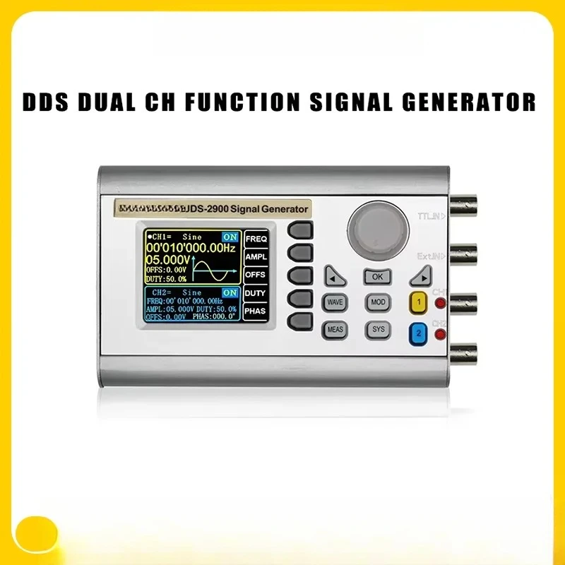 JDS2900 60M Portable High-Precision Functional Frequency Counter, 15mhz-60mhz Dds Functional Signal Generator,