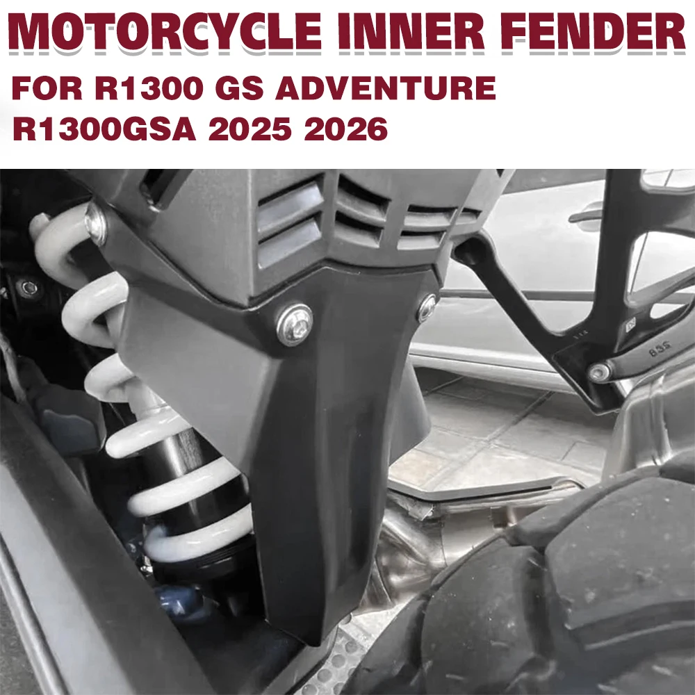 

For BMW R1300 GS Adventure R1300GSA 2025 2026 Rear Wheel Mudguards Splash Guard Cover Motorcycle Extension Inner Fender Hugger