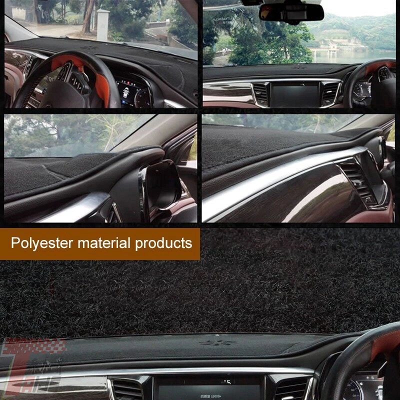 2 Layers Car Inner Dashboard Cover For Lexus LX570 2007 2008 2009 2010 2011 Right hand drive Dash Mat Sun Shade Pad cooling