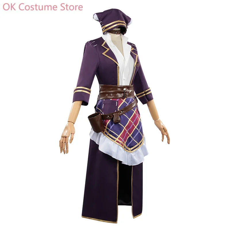 Identidade v demi bourbon cosplay traje cos jogo anime festa uniforme halloween jogar papel roupas