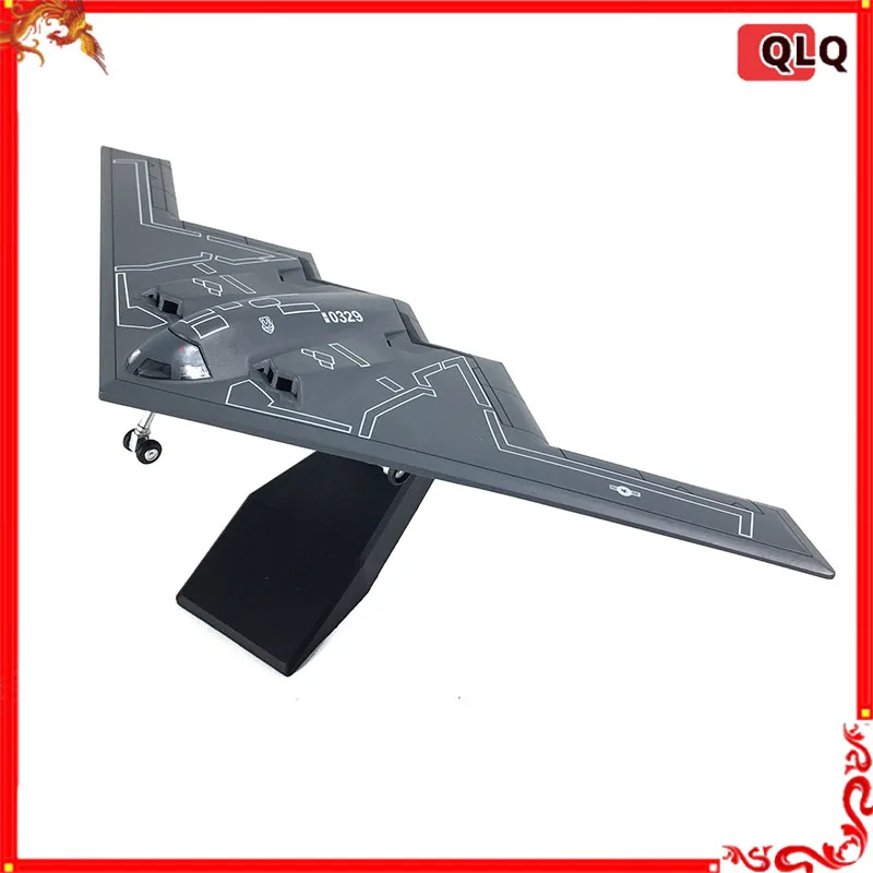 Diecast 1/200 Scale B2 USAF B-2A Bomber Aircraft Airplane Plane Replica Model Toy For Display Collection Holiday gifts