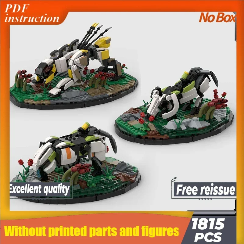 

Популярная игровая модель Moc, строительные кирпичи, Dawn Horror Monster Technology, модульные блоки, подарки, игрушки, наборы «сделай сам», сборка, Рождество