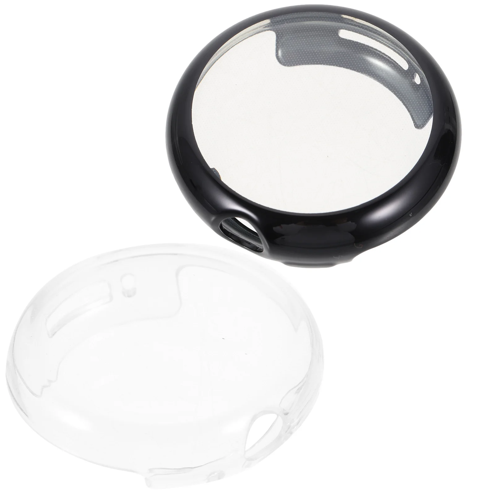

2pcs Smartwatch Screen Protector Face Cover Compatible For Google Pixel Watch Tpu Protective Case Anti-Scratch Impact Resistant