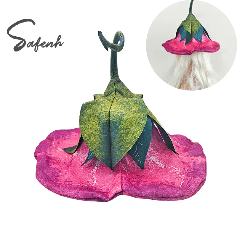 

Утренняя слава, рог, цветочная шляпа, шляпы ведьмы, фестиваль, вечеринка, сценический реквизит, шляпа волшебника, украшение на Хэллоуин