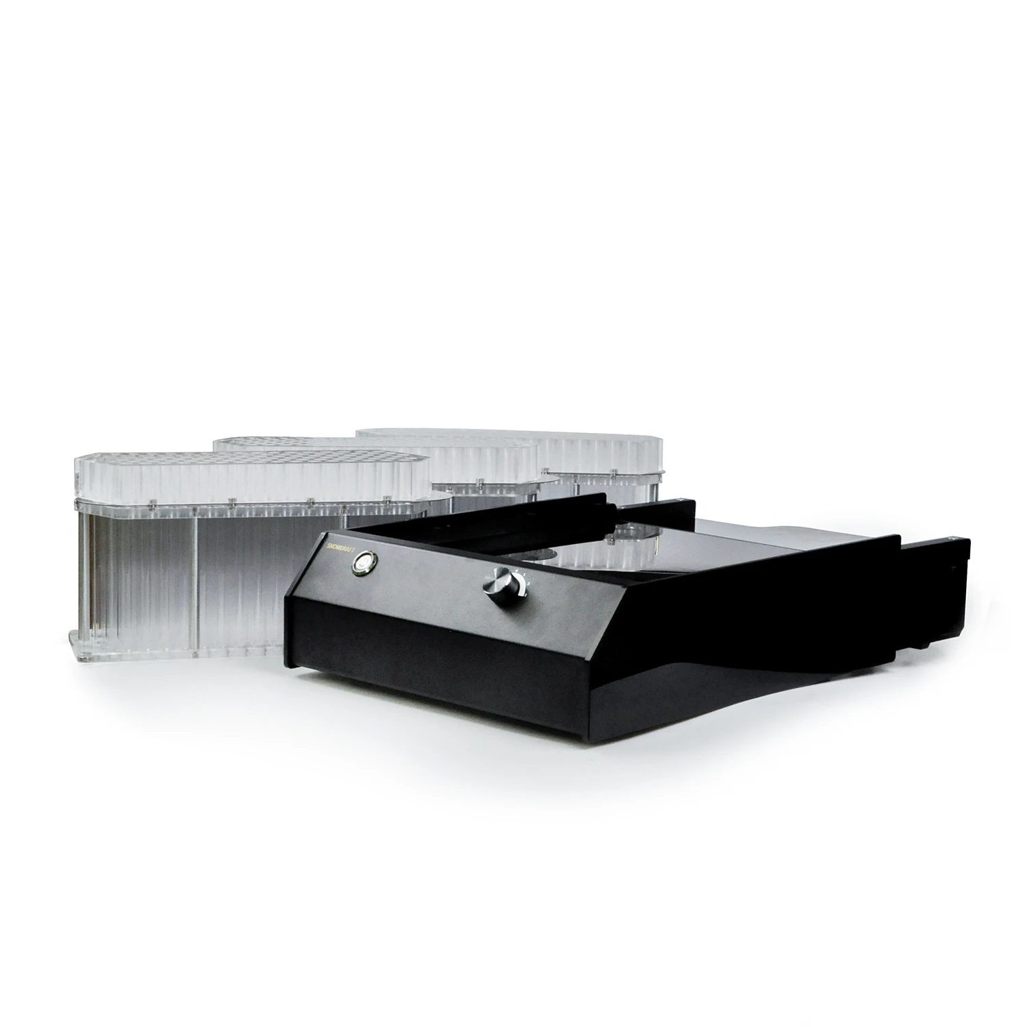 เครื่องบรรจุแบบกึ่งอัตโนมัติ 300 ชิ้น รุ่น Pre Electric RollFiller สำหรับบรรจุกรวยขนาด 109 มม.