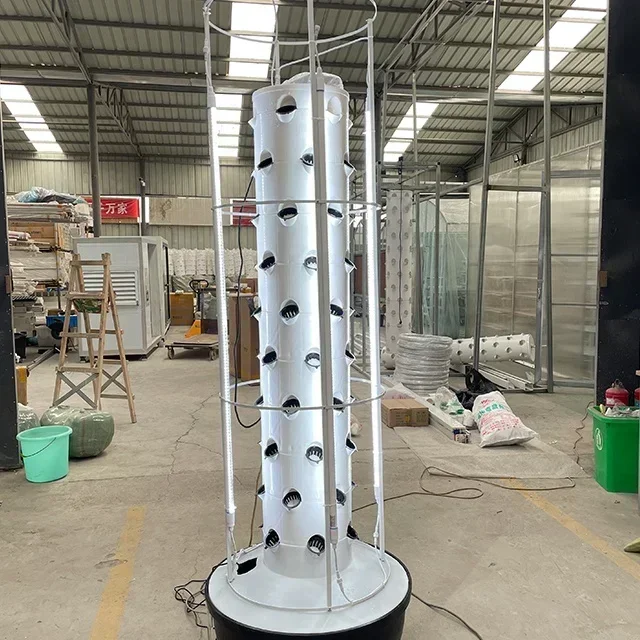 Plant Vertical Tower Growing Systems Tower Hydroponic Aeroponic Planting System Hydroponic for Garden Greenhouse Indoor Outdoor