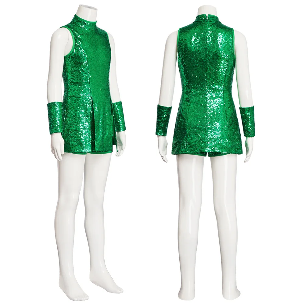

New Hip Hop Cosplay Costume: Sparkling Dancewear For Halloween Stage Performance
