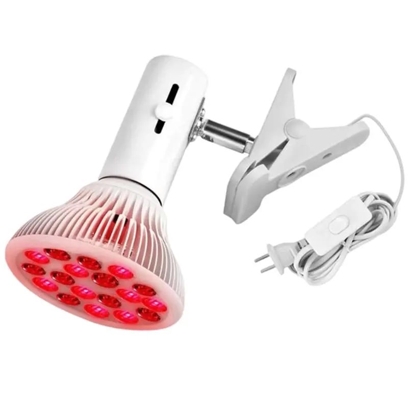 A005-LED 660+ 850Nm Luz Infrarroja Cercana 54W, Luz de Terapia de Belleza, Luz Roja PAR38, Tratamiento con Luz Roja, Enchufe Europeo