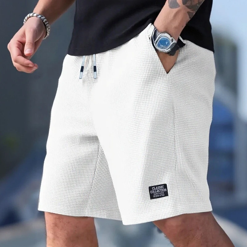 

New Fashionable Textured Fabric, Breathable Pants, Suitable for Daily Casual Wear and Sports
