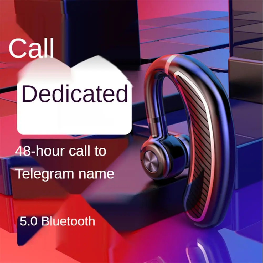 K21ชุดหูฟังแฮนด์ฟรี Bluetooth ไร้สายสแตนด์บายยาวหูฟังธุรกิจหูฟังหูฟังกีฬาหูฟังไร้สาย