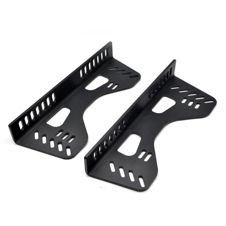 Aluminum Racing Seat Side Mount Seat Brackets 90 Degree Universal Seat Side Mount