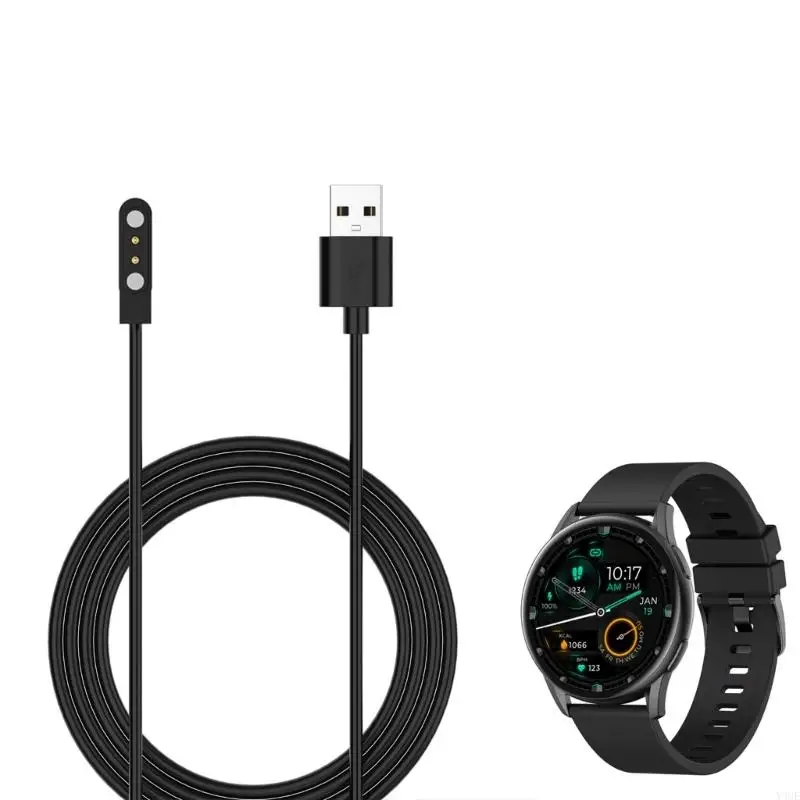 Y4UE Smartwatch sạc sạc USB smartwatch smartwatch thay thế dây cáp sạc cho đồng hồ KIESLECT K10 K11