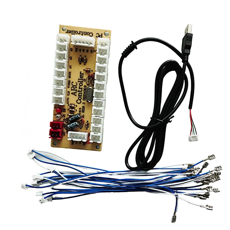 Arcade USB Game Controller Encoder Plug and Play 5V DIY Kit for PC and Arcade Game Machines