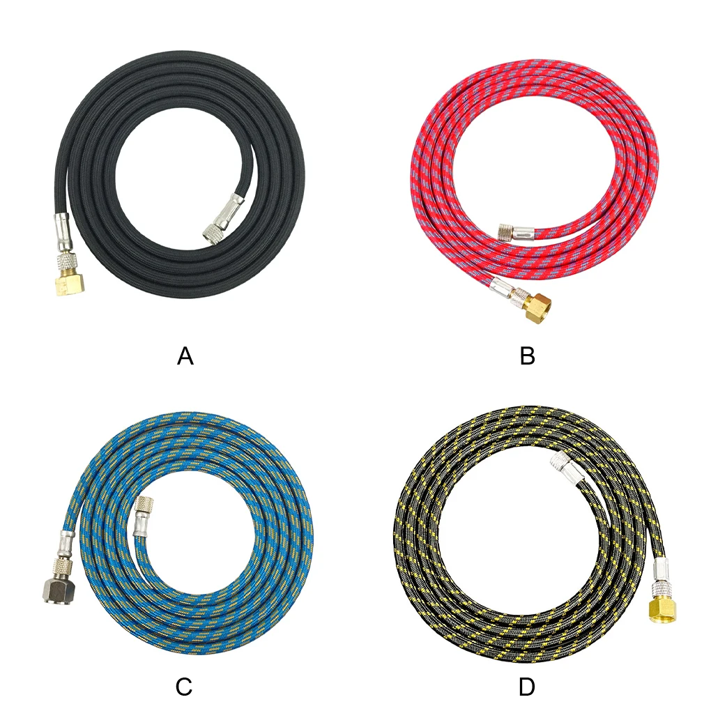 ท่อแอร์บรัช 1/4 ถึง 1/8 ท่อ BSP 1.8 เมตร 6FT ท่อ 1/8 ชาย - 1/4 หญิงสําหรับชุดแอร์บรัชส่วนใหญ่สีน้ําเงิน
