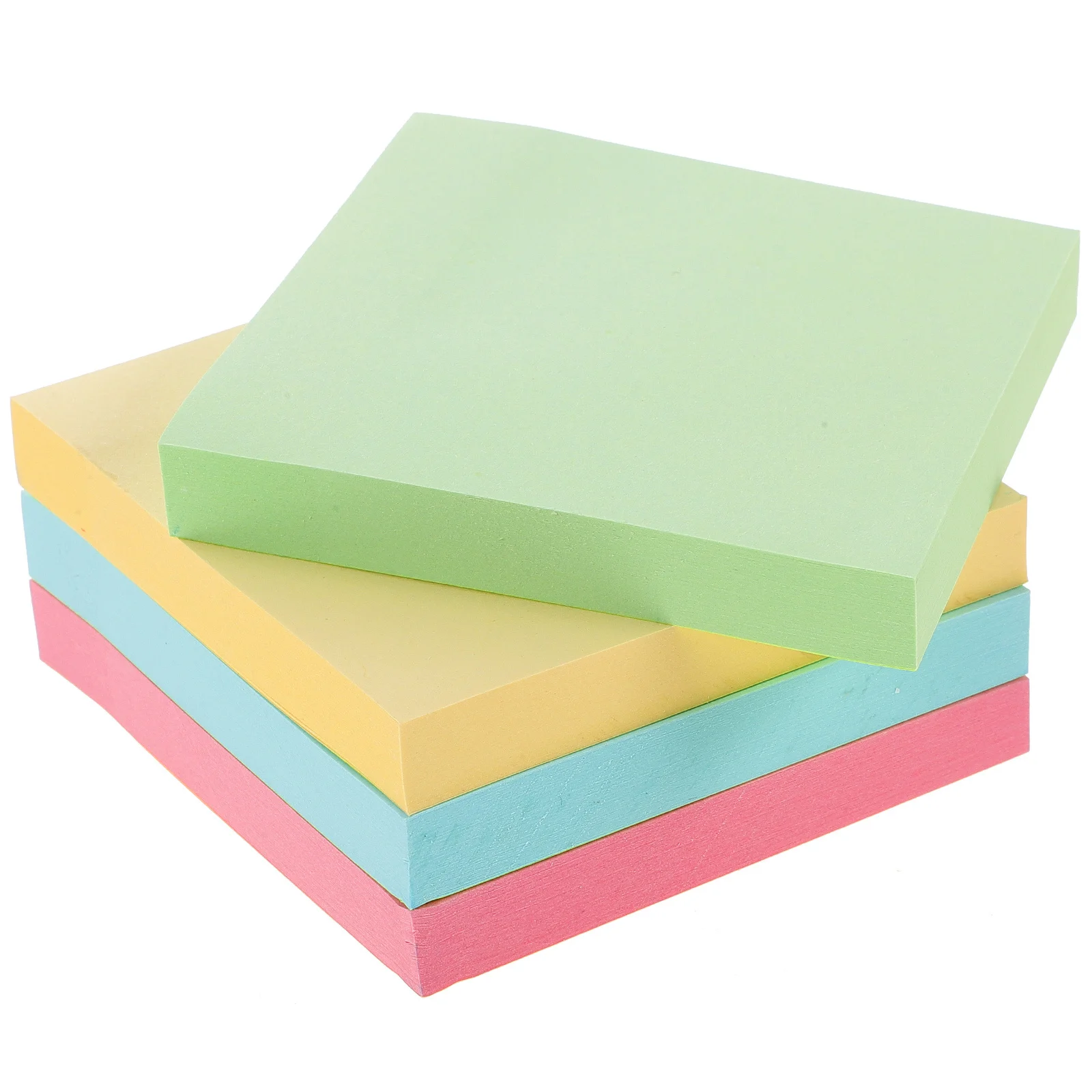 

8 Books Memo Stickers Self-Stick Square Shape Memo Pads Tearable Note Pads Lovely Portable Office School Household Supplies
