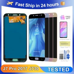 Ensemble écran tactile LCD de remplacement, 5.5 pouces, pour Samsung J7 Pro J730F J730GM/DS J730G/DS