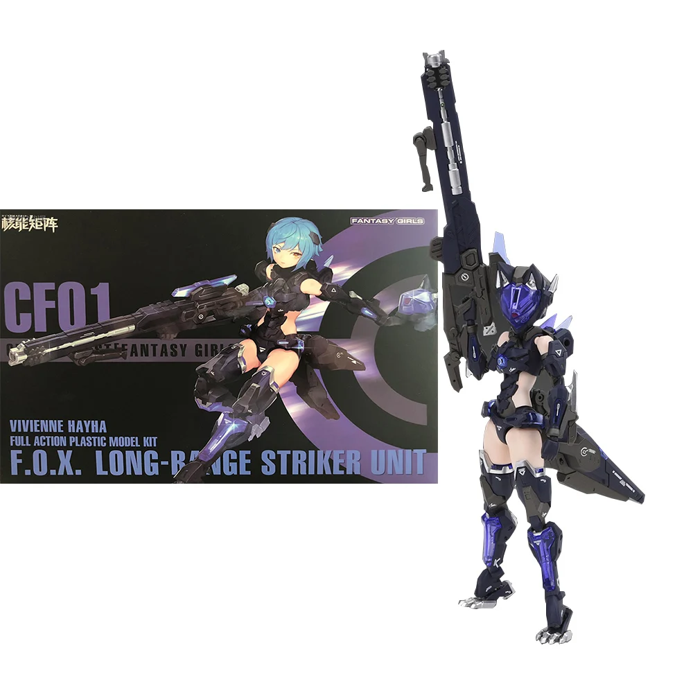 

In Stock NUKE MATRIX CF01 VIVIENNE HAYHA Assembly Models Ver. Anime Action Figures Model Collection Toy KIDS GIFT