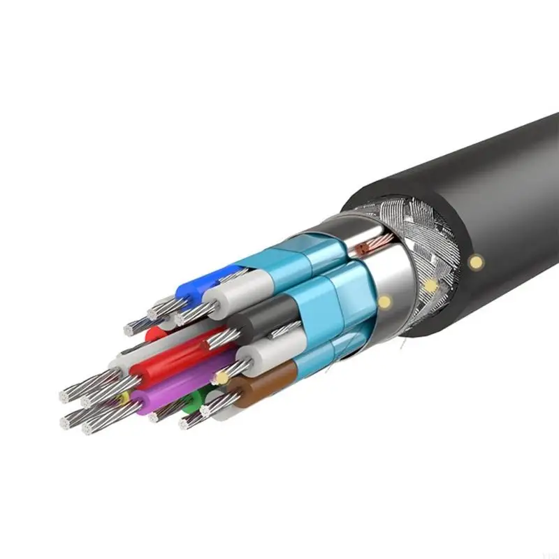 Cable delgado y compatible con Y4QF Convertidor extensión cable 2.0,18Gbps compatible con