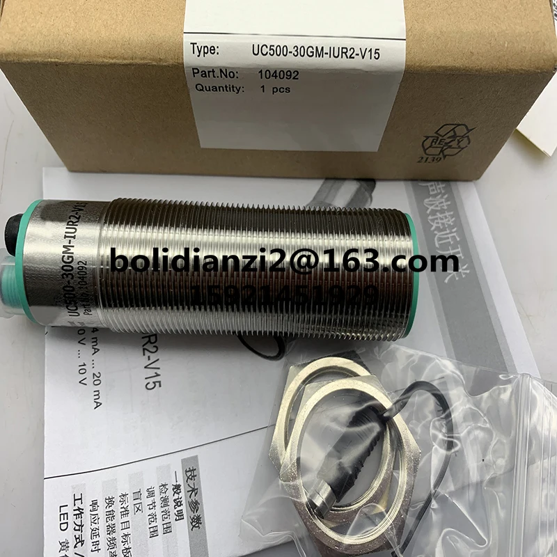 New Genuine Ultrasonic Sensor UC500-30GM-E6R2-V15 UC2000-30GM-E6R2-T-V15 It's In Stock