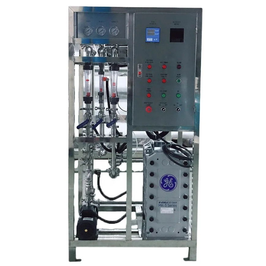 Electrodeionization module deionized water machine for ultra pure water/EDI system machine