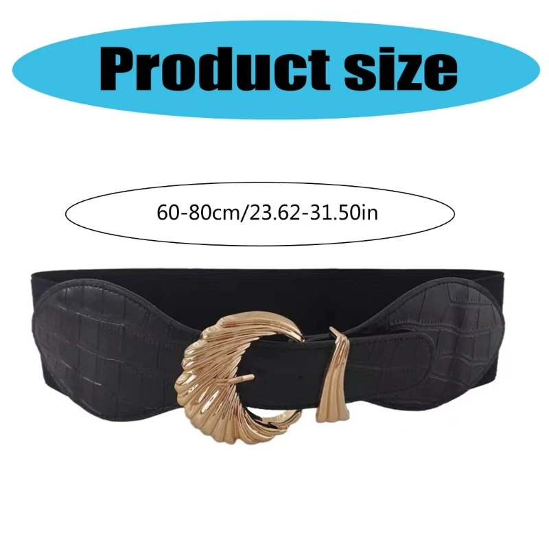 Punk Waist Belts for Jeans Modern Waist Belt Cowgirl Elastic Body Jewelry Dropship