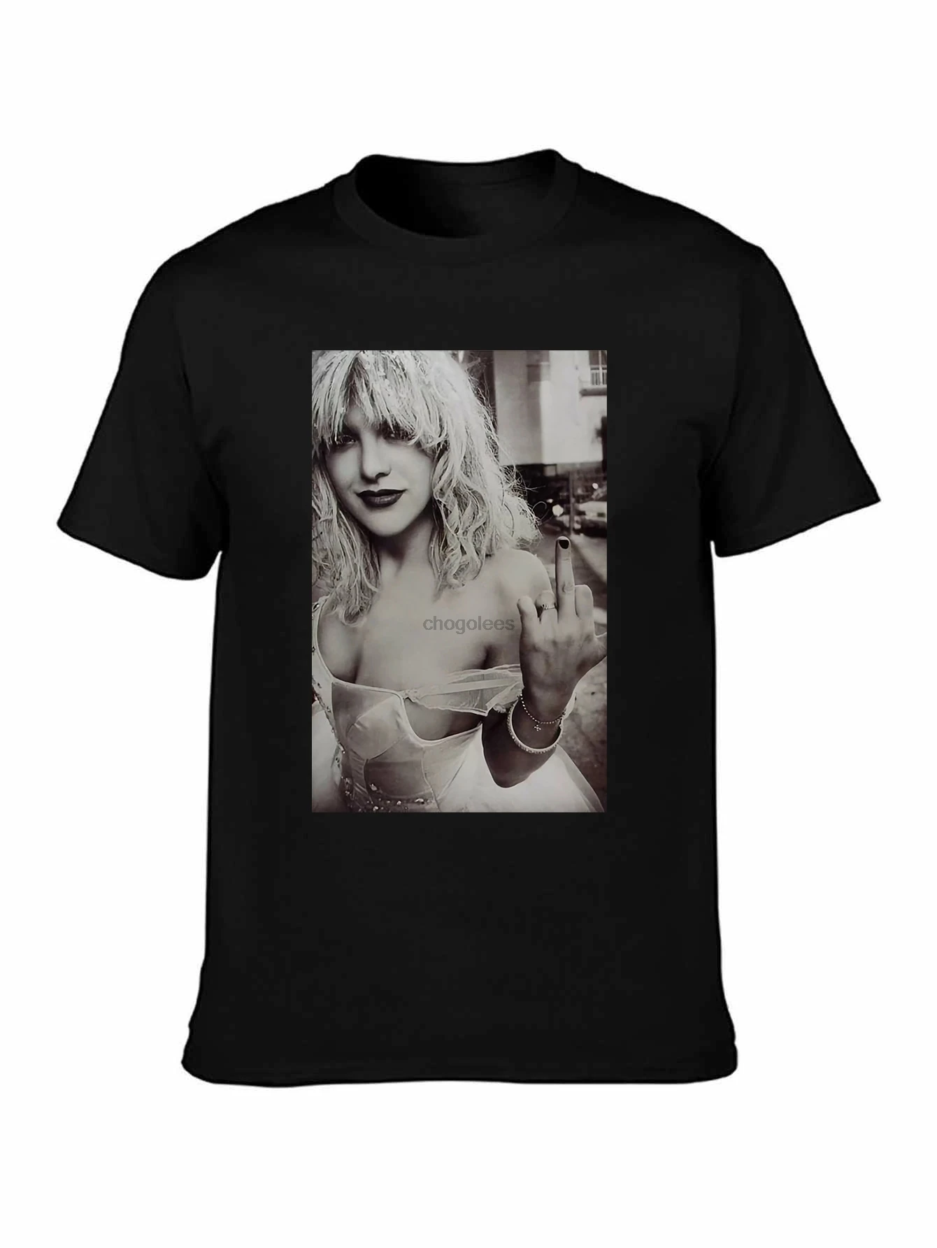 تي شيرت Vintage Hysteric Glamour x COURTNEY LOVE Big Face Rock