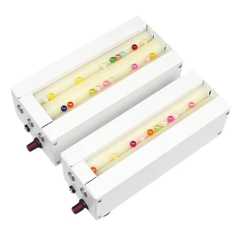 Small electric bead threading machine, handmade bead bead with adjustable length, portable craft curtain making tool