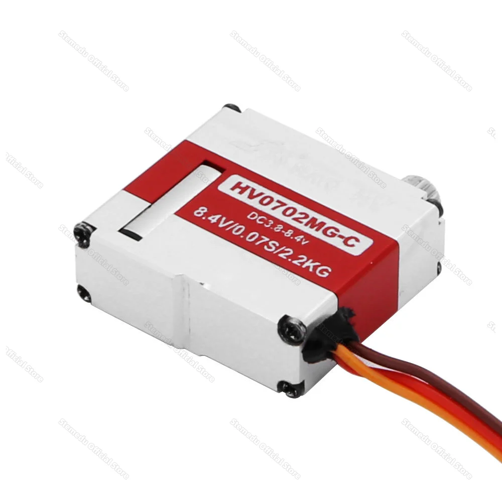 JX PDI-HV0702MG-C 7g Digital RC Servo-7mm رقيقة الملف الشخصي كامل CNC ميتال جير ل RC ثابت الجناح/FPV الطائرة بدون طيار/نموذج طائرة هليكوبتر