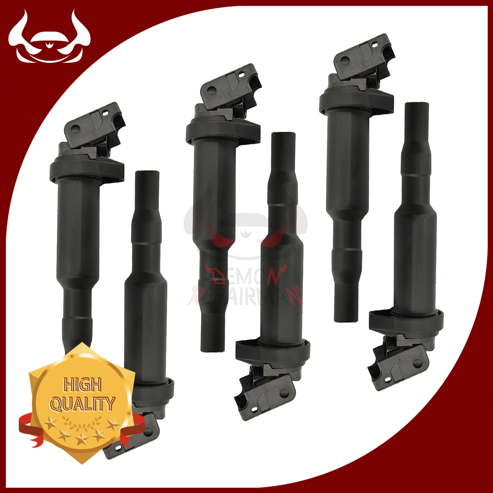 New Ignition Coils 0221504470 For B0SCH BMW 325i 335i 328i 525i 530i 330i 650i X3 X5 M3 12138616153 12137594937 12138657273 